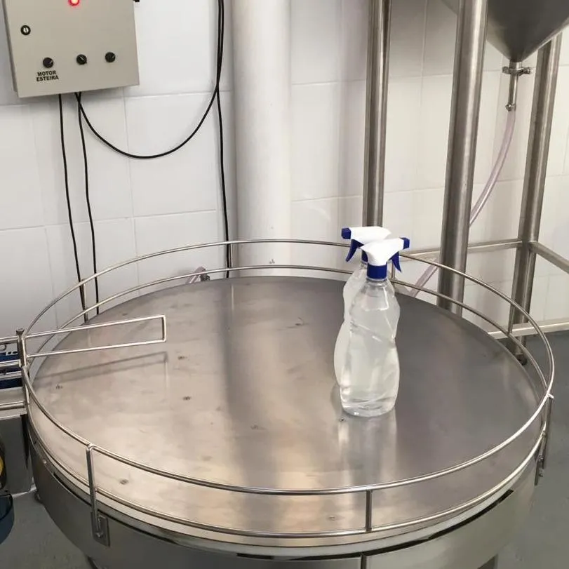 Mesas Rotativas Alimentadora e Acumuladora