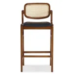 Banqueta Certitude Encosto Estofado ou em Tela