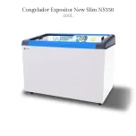 NS350 | Congelador Expositor New Slim 400 Litros