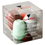 Yum!Brew Mix Mini Instant Coffee Pods – 4 Flavors | Premium Freeze-Dried Yunnan Arabica | Hot or Cold Brew | No Sugar | Travel-Friendly Variety Pack | Americano, Espresso, Jasmine, Coconut | 4 x 2g Pods | Gift for Friends & Family