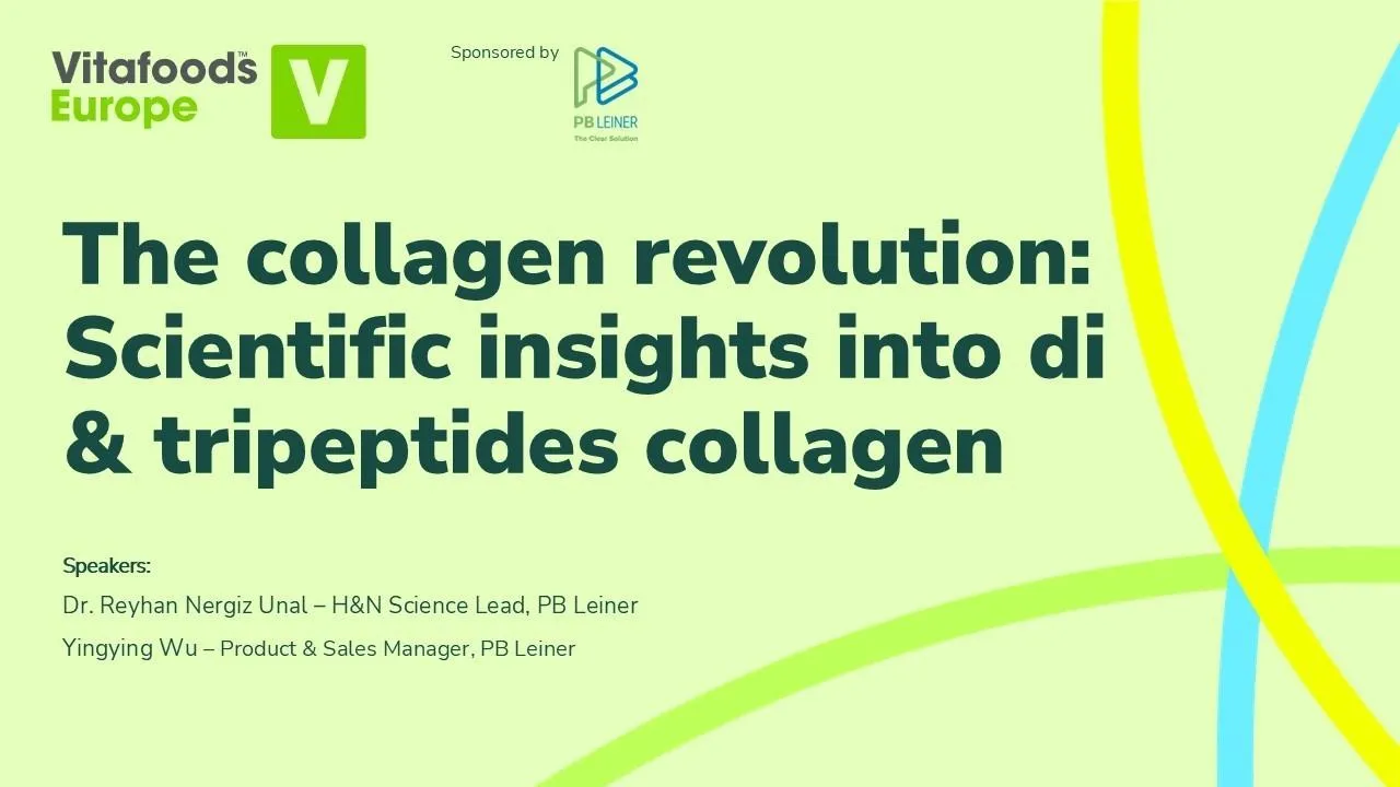 The collagen revolution: Scientific insights into di & tripeptides collagen