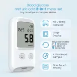 Analisador Glicose-Ácido Úrico