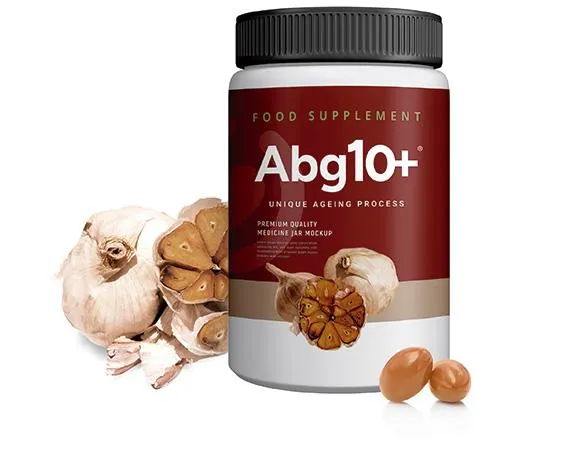 Abg10+(R): Powering Heart Health with Premium Aged Black Garlic