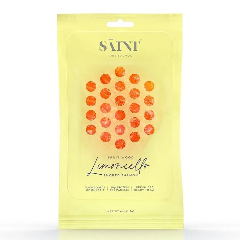 SAINT® PURE Fruit Wood Limoncello Smoked Salmon