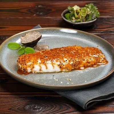 Alaska Pollock Fillet Portions with Truffle Marinade