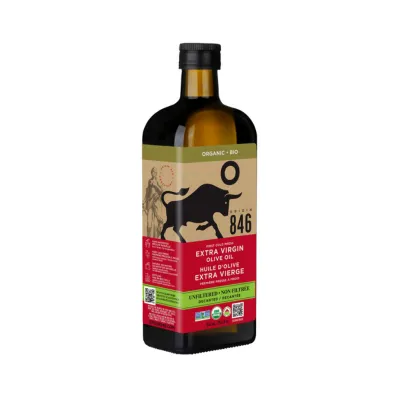 Origin 846 Unfiltered Decanted Organic Extra Virgin Olive Oil