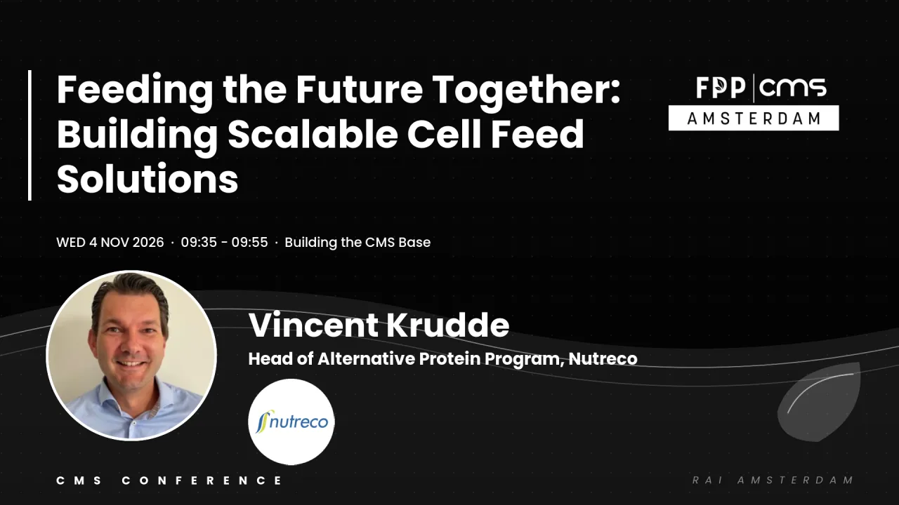 Feeding the Future Together: Building Scalable Cell Feed Solutions for Cultivated Protein Through Strategic Partnerships