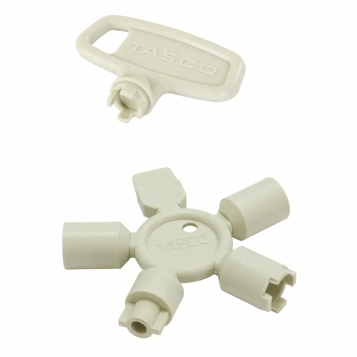 Chave para Fecho Mini ou Fecho Lingueta e Chave Multisegredos em Poliamida