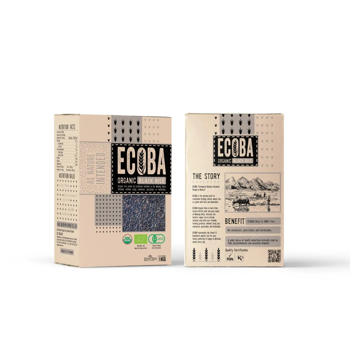ECOBA Organic Black Rice