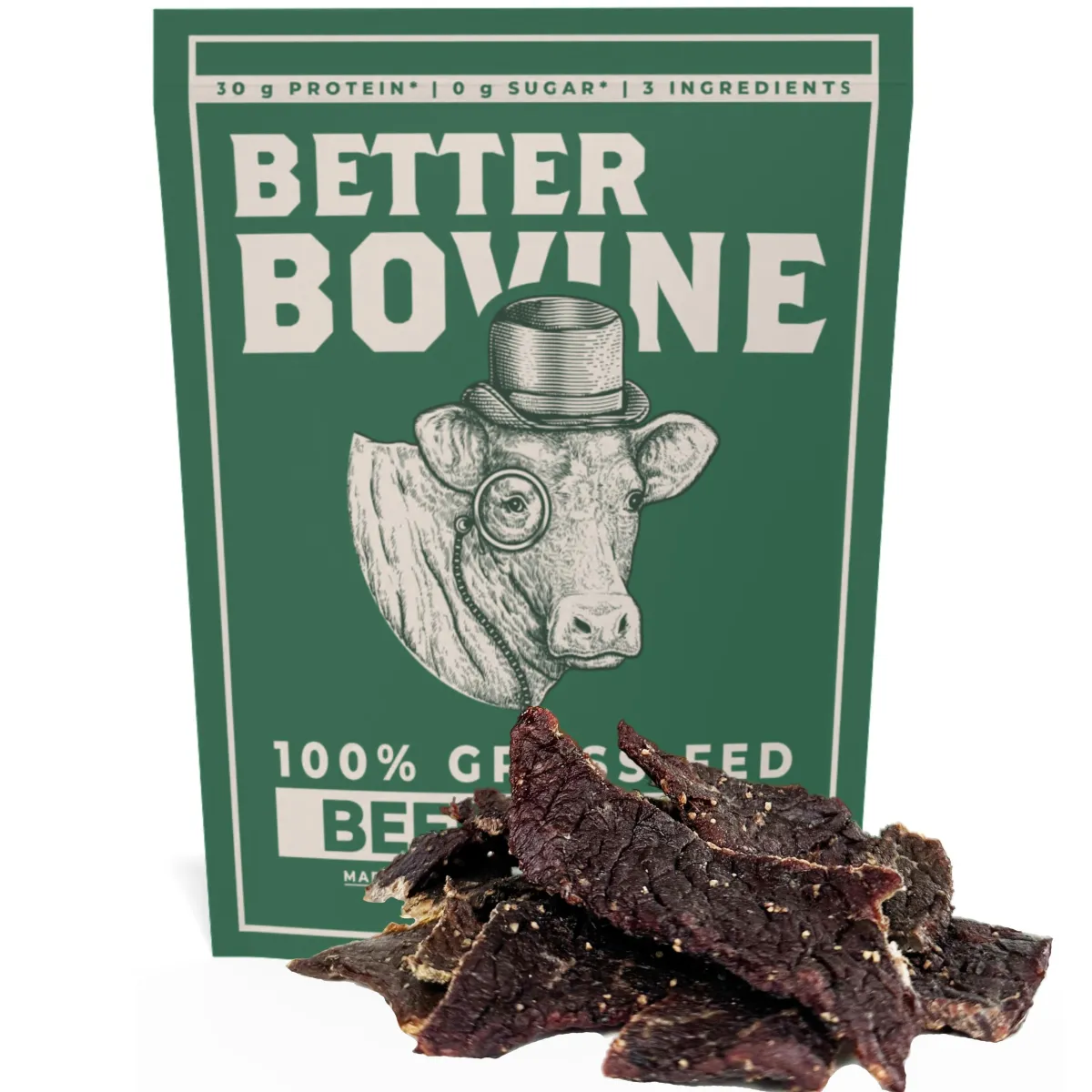 100% Grass-fed Beef Jerky