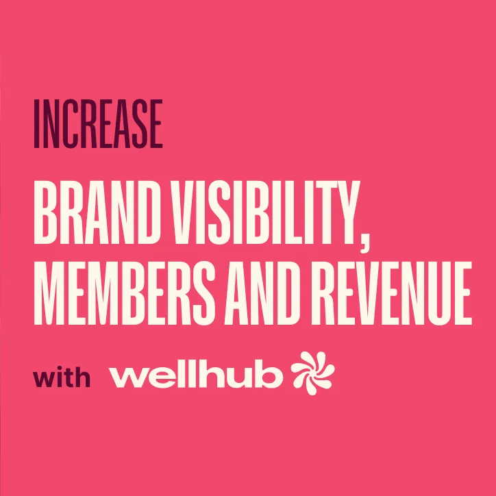 Sign up with Wellhub to start growing your business with new, corporate members.