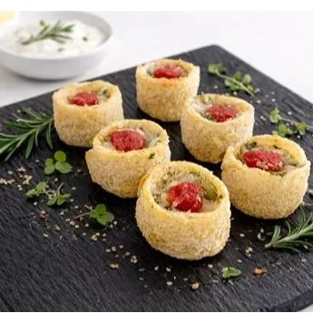 Potato Cups with Fish