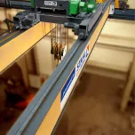 Talha elétrica de cabo de aço