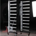 Rack Secador Expansível para Portas , Painéis e Peças Planas O Rack Secador Expansível