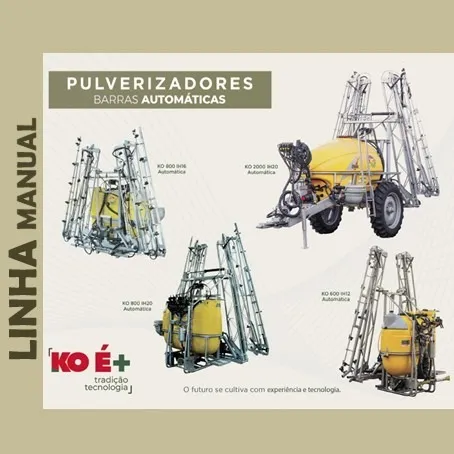 Pulverizadores de BARRA – Manual