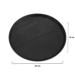 Bandeja Redonda Antiderrapante 35cm
