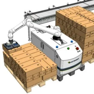 Cobacpal / Le cobot de fin de ligne compact et flexible