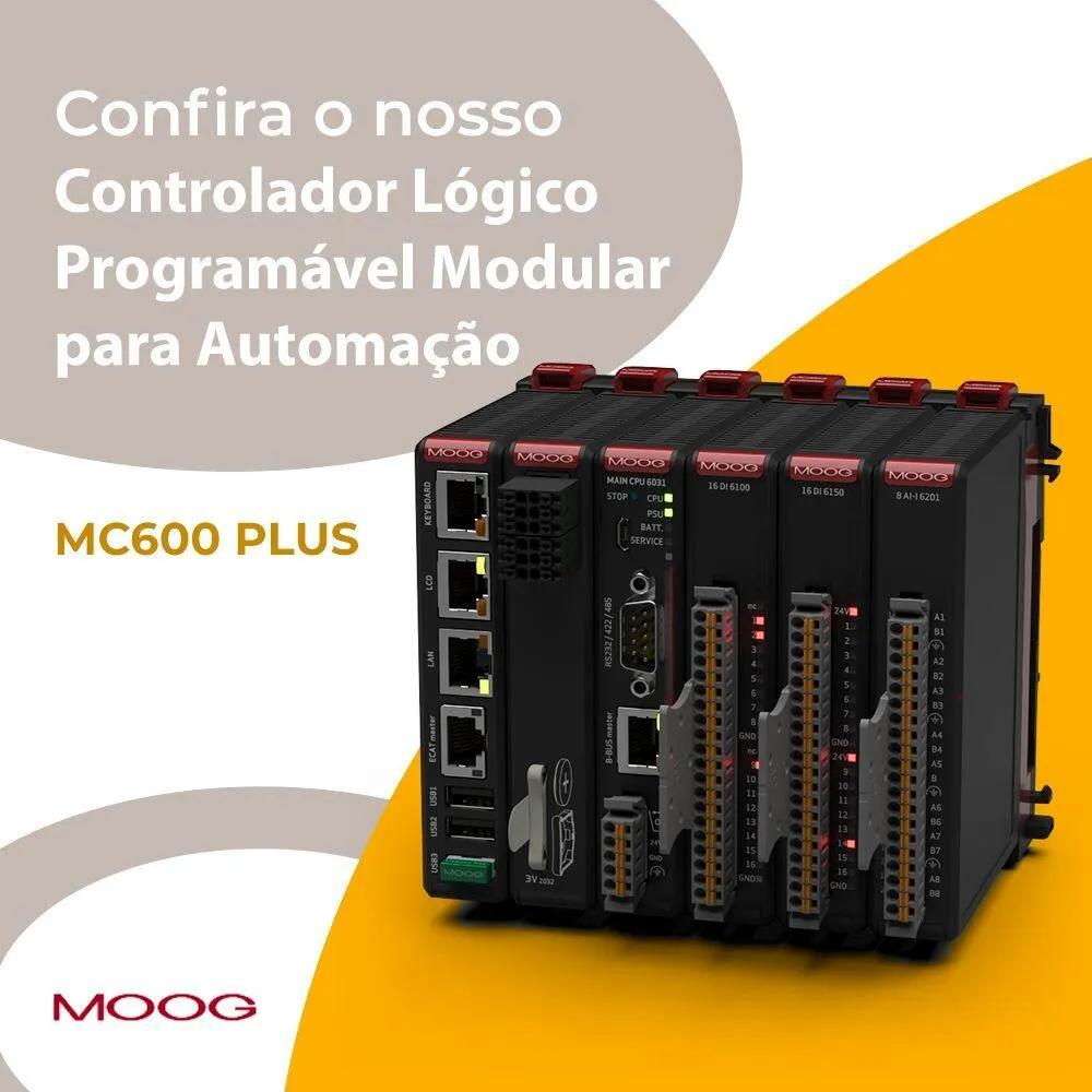Controladores para automação MC600 PLUS