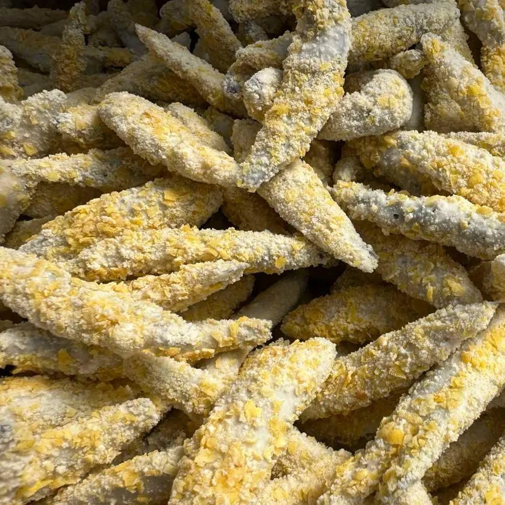 Breaded with cornflakes IQF Black Sea Sprats