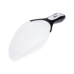 Concha/pá Para Mantimentos/gelo Plástico Branco 22cm