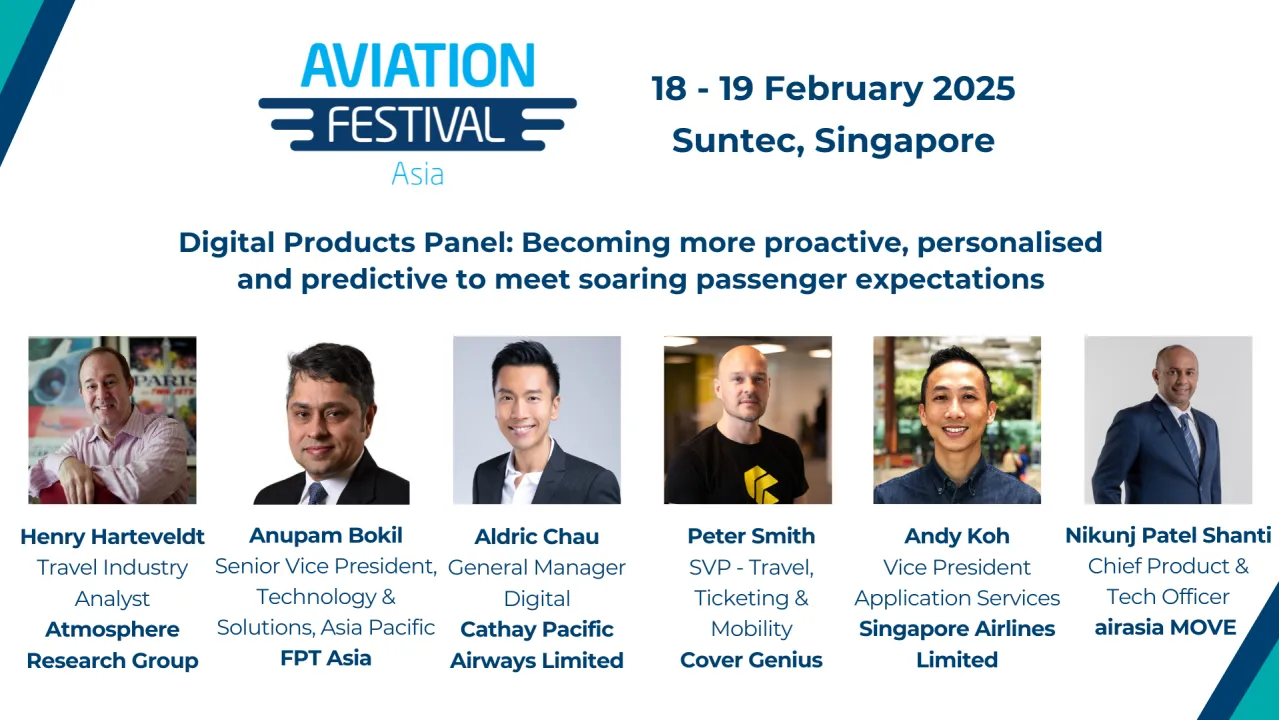Digital Products Panel: Becoming more proactive, personalised and predictive to meet soaring passenger expectations