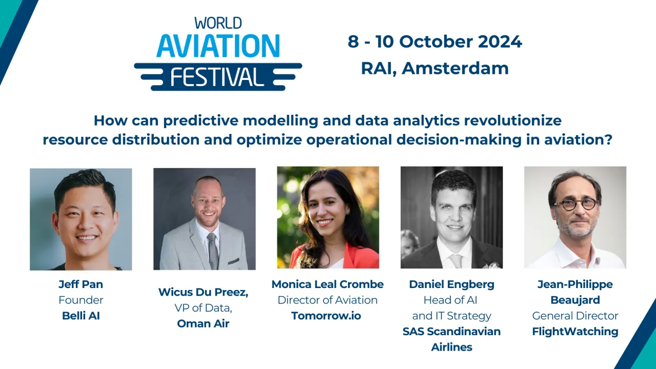 Panel: How can predictive modelling and data analytics revolutionize resource distribution and optimize operational decision-making in aviation?