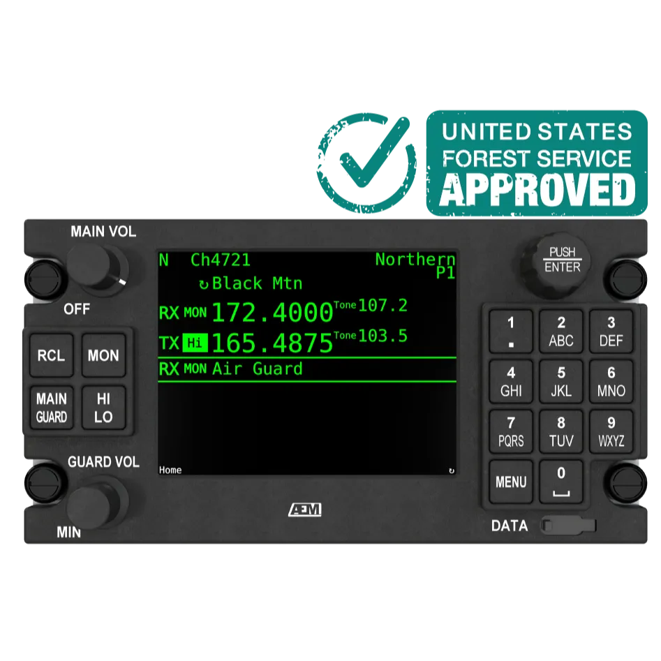 MTP136D Panel-Mount Forest Service Radio