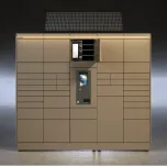 "Dual-grid" Parcel locker