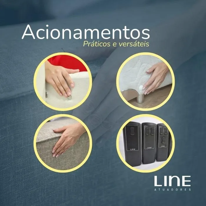 Tipos de acionamentos