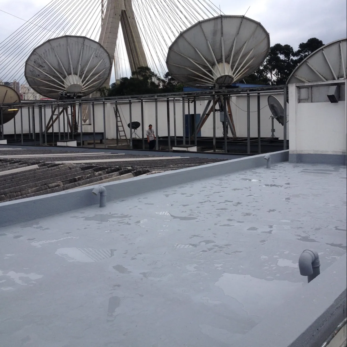 Ureflex - Impermeabilização em áreas técnicas - (PU Vegetal)