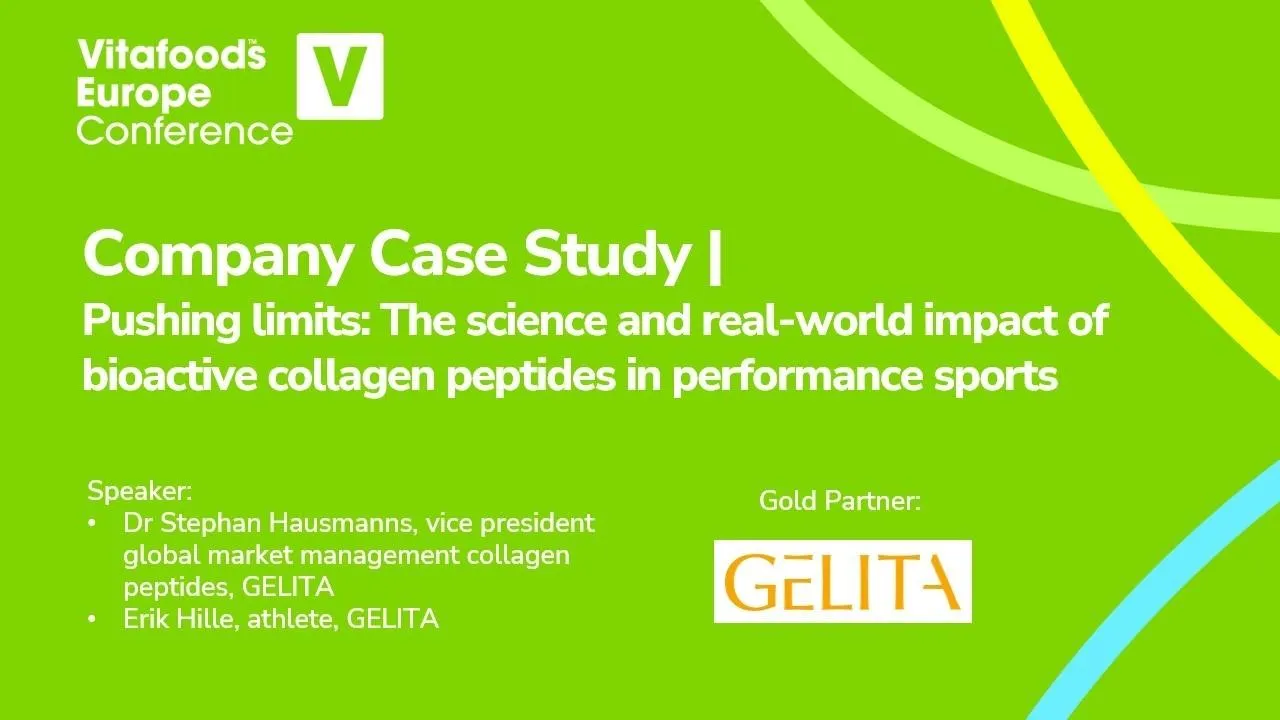 Company Case Study by Gelita | Pushing limits: The science and real-world impact of bioactive collagen peptides in performance sports