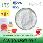 Trans-3,5-dimethoxystilbene-4'-O-β-D-glucopyranoside(TDG) CAS No.: 38967-99-6 98.0% purity min.for Anti-aging