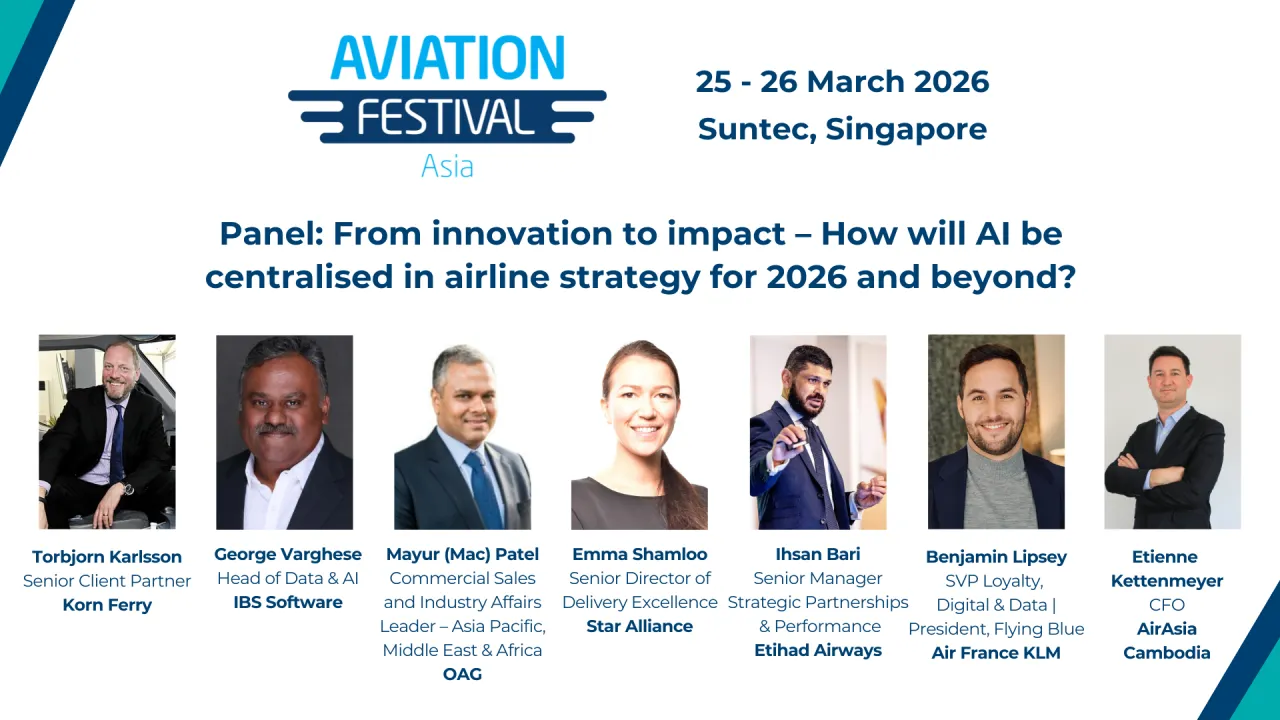 Panel: From innovation to impact – How will AI be centralised in airline strategy for 2026 and beyond?
