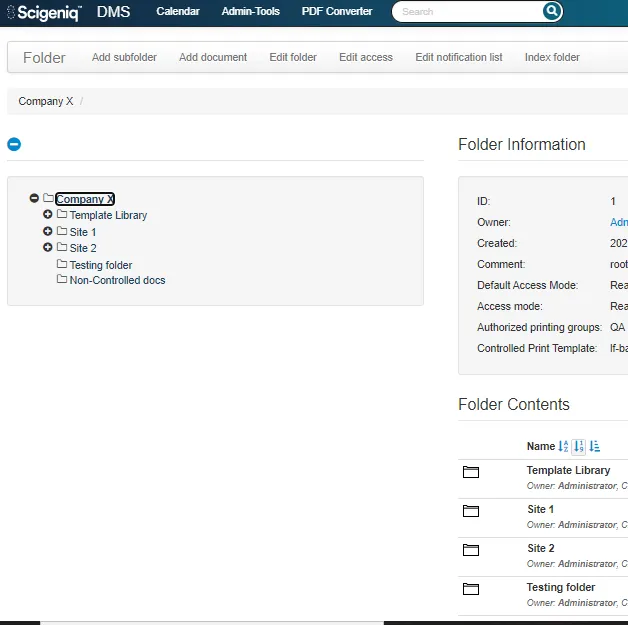 Document Management System (DMS) and Training Management System(TMS)