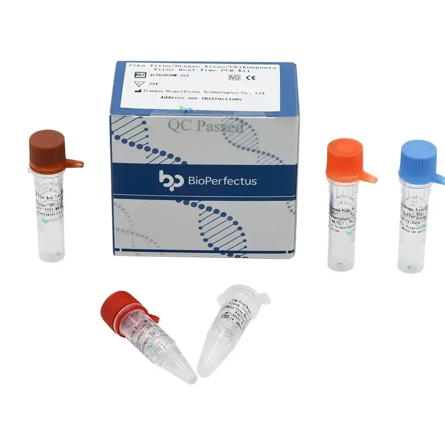 Kit de PCR em Tempo Real para Vírus Zika / Vírus da Dengue / Vírus Chikungunya
