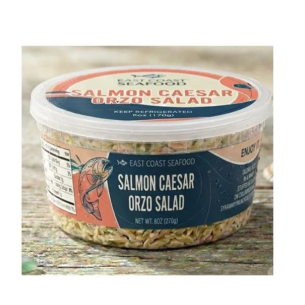 Caesar Salmon Pasta Salad