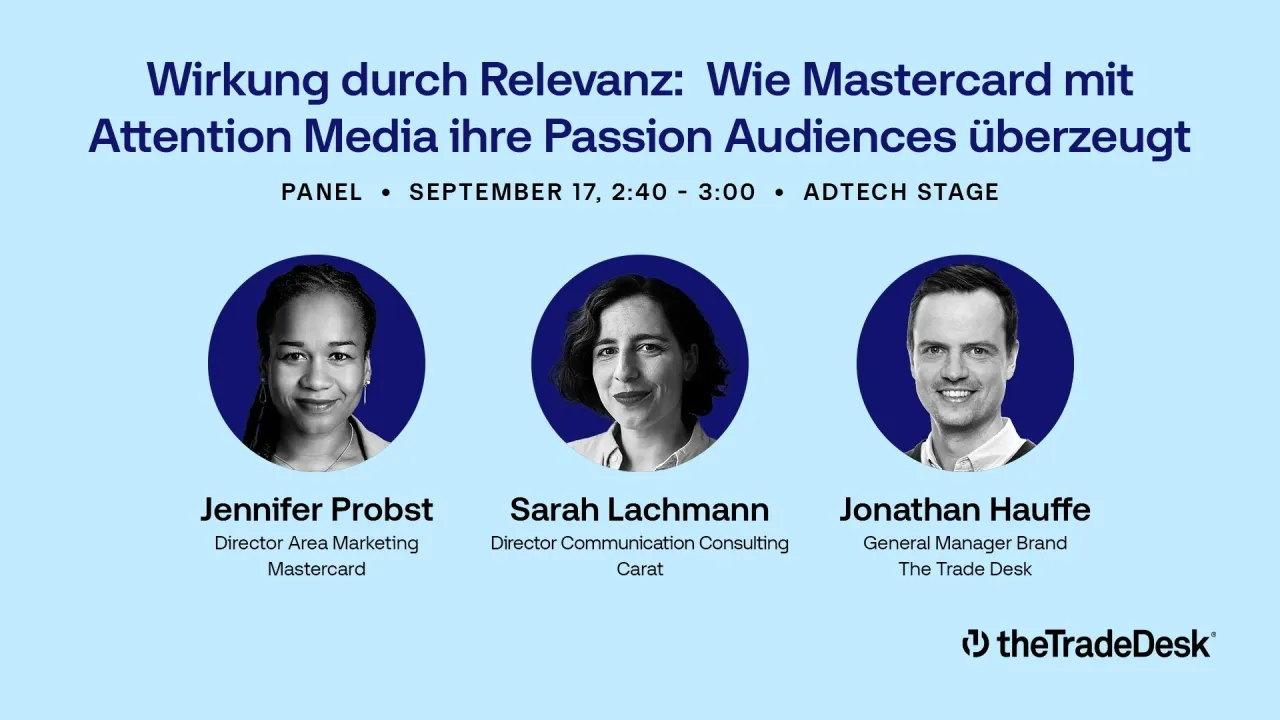 Wirkung durch Relevanz: Wie Mastercard mit Attention Media ihre Passion Audiences überzeugt