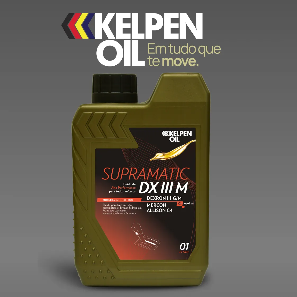 SUPRAMATIC DX III M - Lubrificante mineral de alto refino para transmissões automáticas e direções hidráulicas | Dexron III