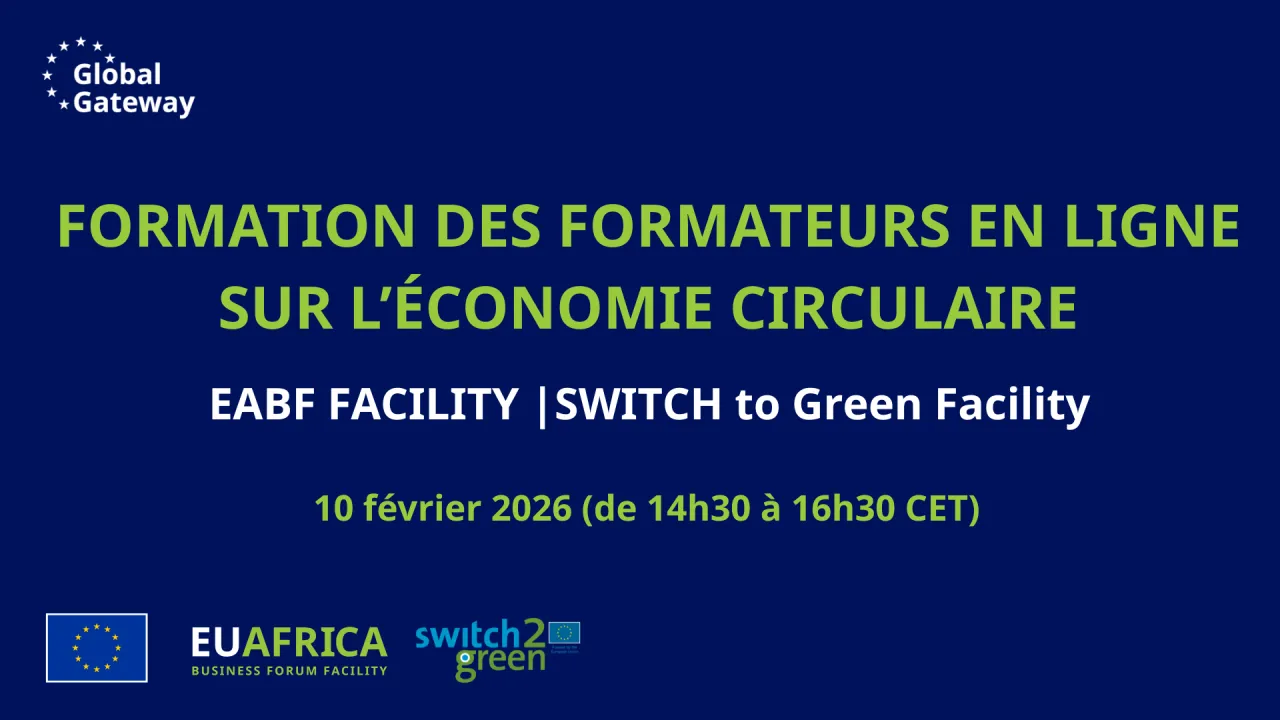 Webinaire sur l'économie circulaire