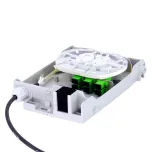 Housing for the building entry point (BEP), fiber optic