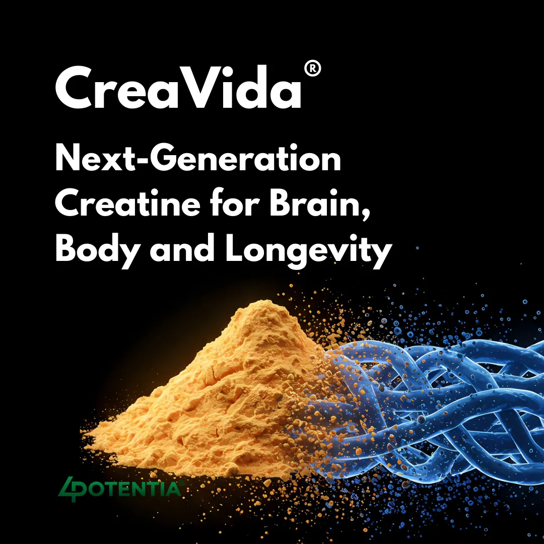 CreaVida™: Next-generation, patented creatine to support performance and healthy aging