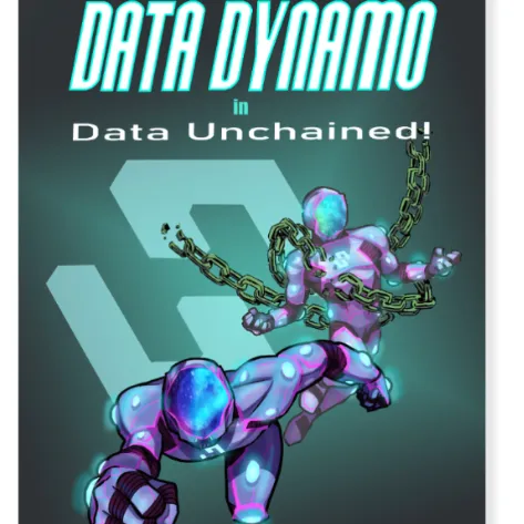 Data Dynamo Comic Books Vol 1 and 2