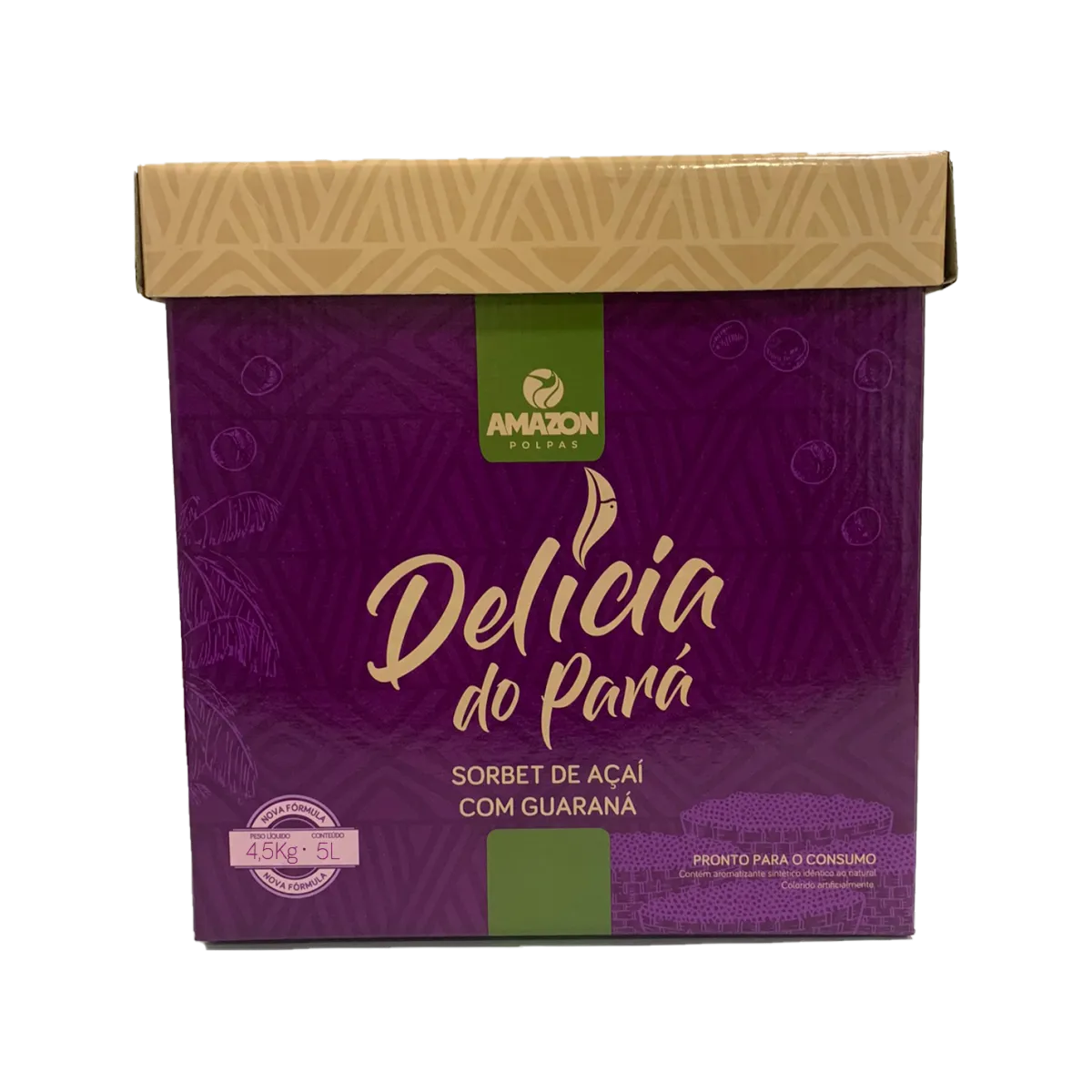 Sorbet de Açaí - Delícia do Pará