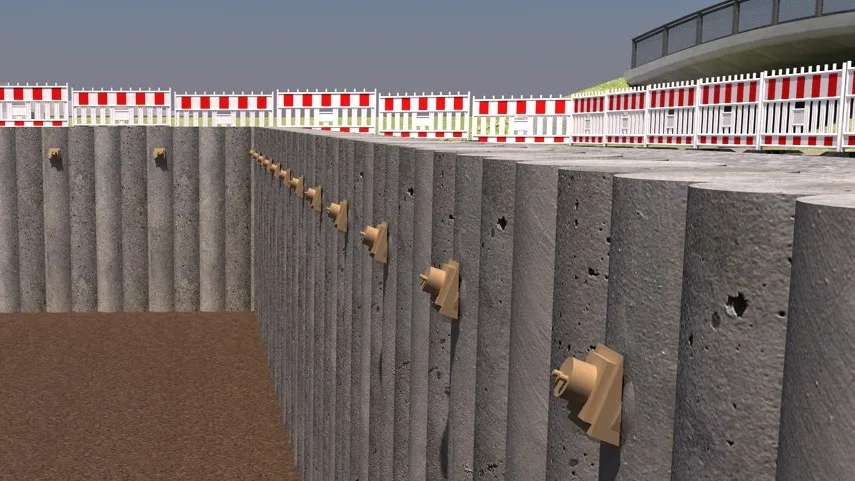 Excavation Planning and Special Foundation Engineering with ALLPLAN