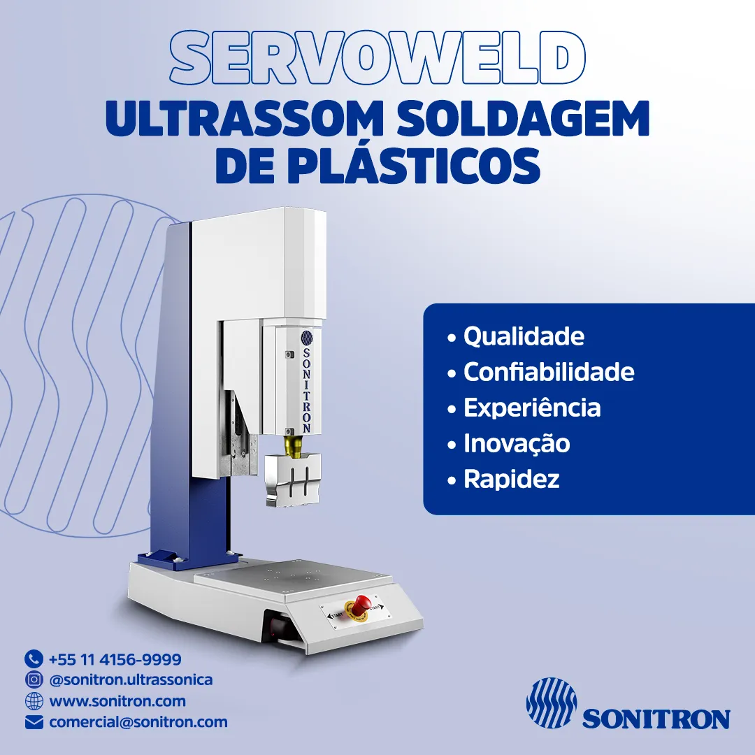 SOLDADORA ULTRASSÔNICA SERVOWELD