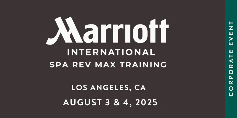 2025 Marriott International Spa Rev Max Training