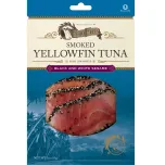 Oak Smoked Yellowfin Tuna - Black and White Sesame 3oz