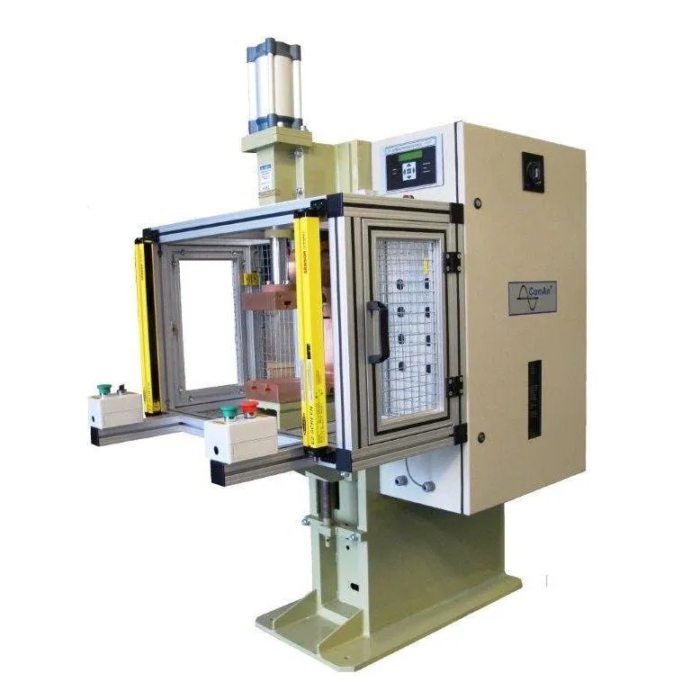 Máquina de solda por resistência com alimentação trifásica