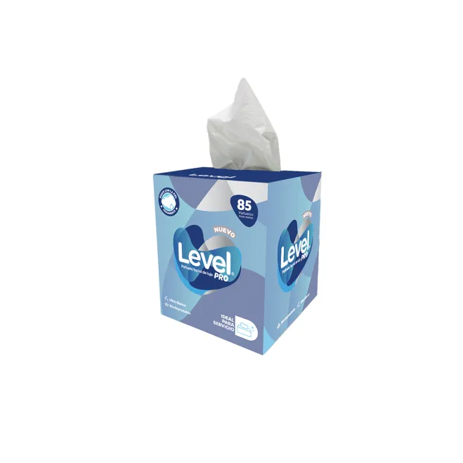 Pañuelo Facial de lujo cubo Level Pro