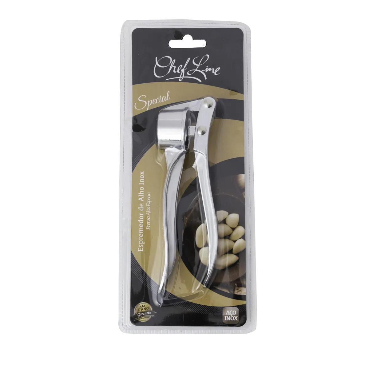 Espremedor de alho 15 cm